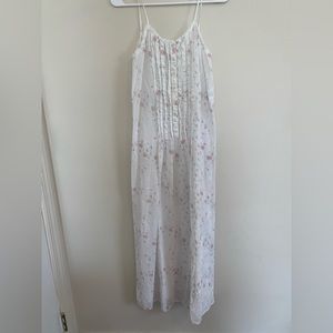 Vintage 1990 Floral Eileen West Night Gown